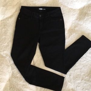 Old Navy Super Skinny Rockstar Black Jeans